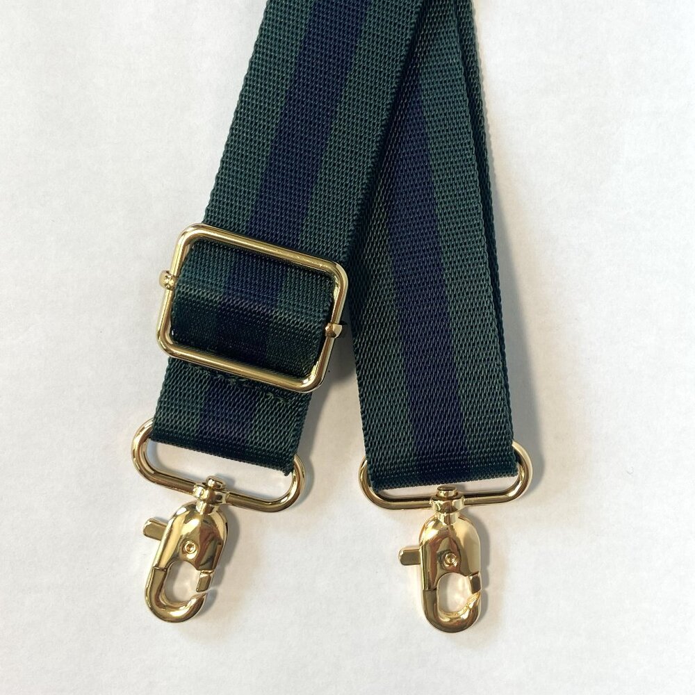 Dark Green and Navy Adjustable Woven Strap by Stella & Dot - NWOT